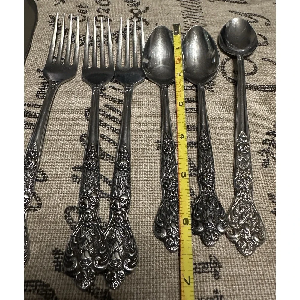 Versailles By MSI Vintage Stainless Steel Flatware 9 Pieces Made In Japan